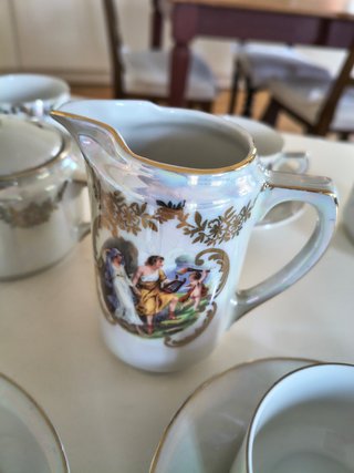 Servizio caffè vintage 6 persone