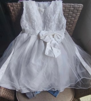 Vestido niña boda, comunión o fiesta
