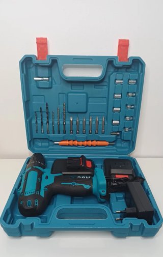 Taladro atornillador 28V con accesorios nuevo