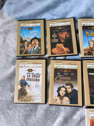 Lote 11 DVDs Colección Cine Clásico