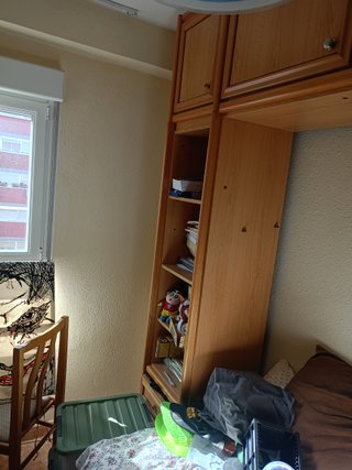 Mueble puente madera cama 90