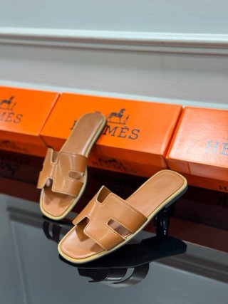Sandali Hermes Donna Marrone