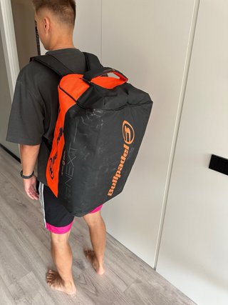 Bullpadel Bolsa Grande Negra/Naranja