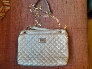 Bolso de fiesta dorado