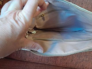 Bolso de fiesta dorado