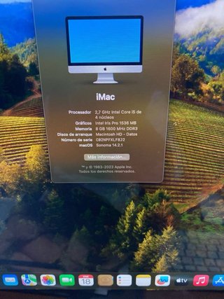 Apple iMac 2013 i5 8GB 1TB