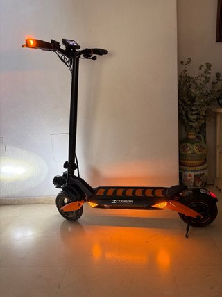 Zwheel Zcougar Patinete Eléctrico Negro/Naranja