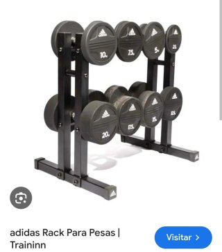 Mancuernas + Racks (Adidas)