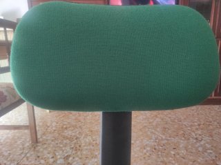Silla de escritorio verde para estudiantes
