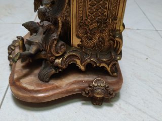 Reloj Rococó Francés Antiguo