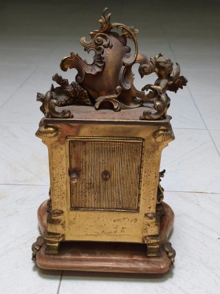 Reloj Rococó Francés Antiguo