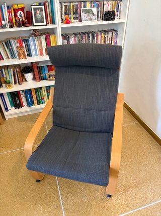 Poltrona IKEA POÄNG Faggio/Antracite