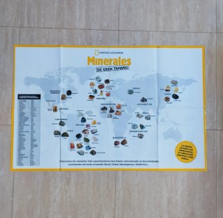PÓSTER MINERALES NATIONAL GEOGRAPHIC