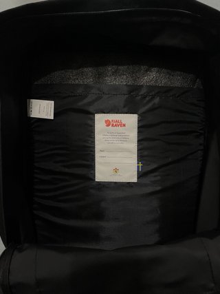 Zaino Fjallraven Kanken Nero
