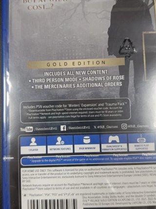 Nuevo! Resident Evil Village Gold Edition PS4/PS5