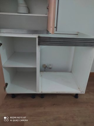 Muebles de cocina madera y metal