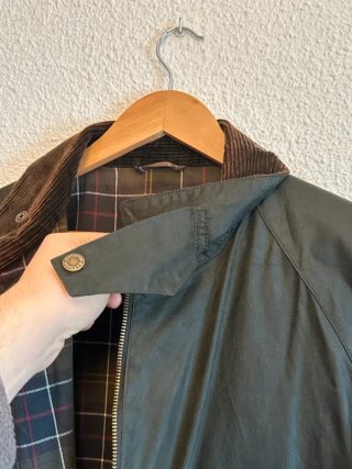 Giacca Barbour Bedale corta cerata mwx2205ol52