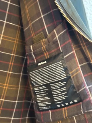 Giacca Barbour Bedale corta cerata mwx2205ol52