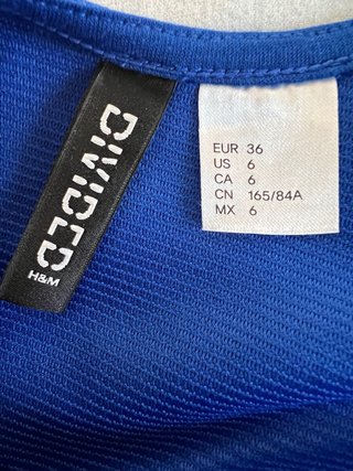 Vestido azul talla 36