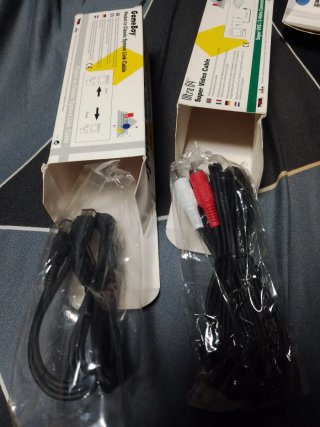Cables link Game Boy y Ultra 64