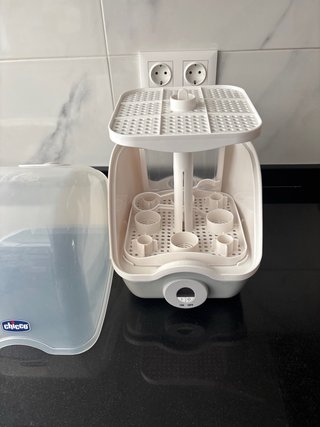 Esterilizador Chicco vapor 4 biberones