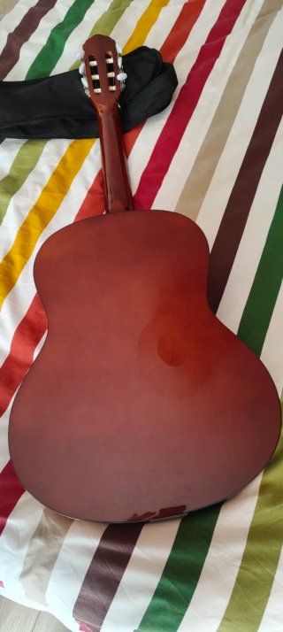 Guitarra Acústica Española + Funda y Atril