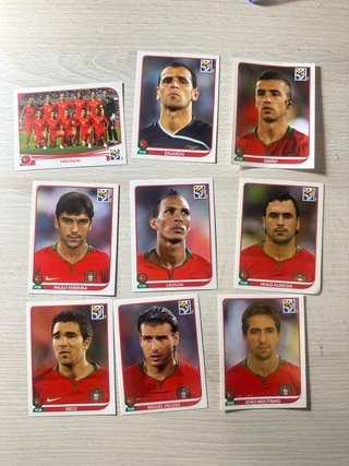 Lote cromos Portugal mundial 2010