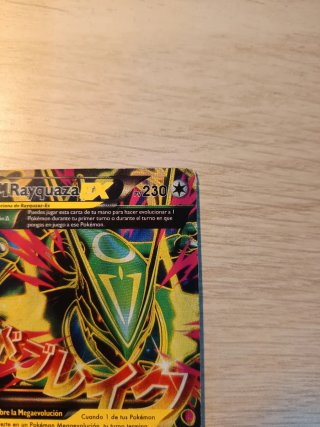 Carta Pokémon M Rayquaza EX Megaevolución
