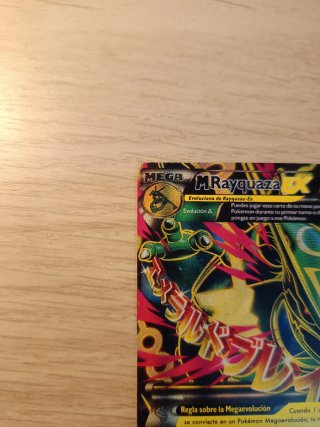 Carta Pokémon M Rayquaza EX Megaevolución