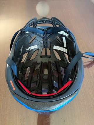 Casco Giro Elios MIPS Taglia L Blu