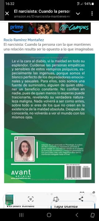 Libro EL NARCISISTA