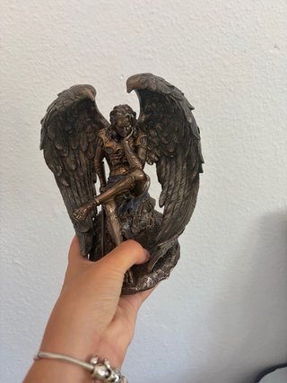 Figura de Ángel de Bronce