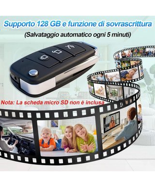 Telecamera Spia Nascosta 1080P HD Mini