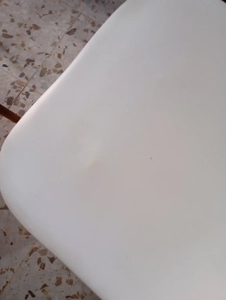 4 Sillas Salón Blancas
