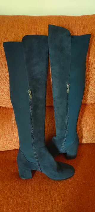 Botas altas azul marino Talla 37