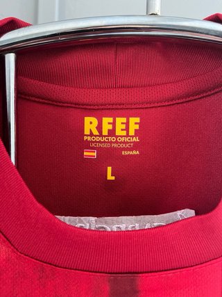 Camiseta RFEF Talla L Nueva