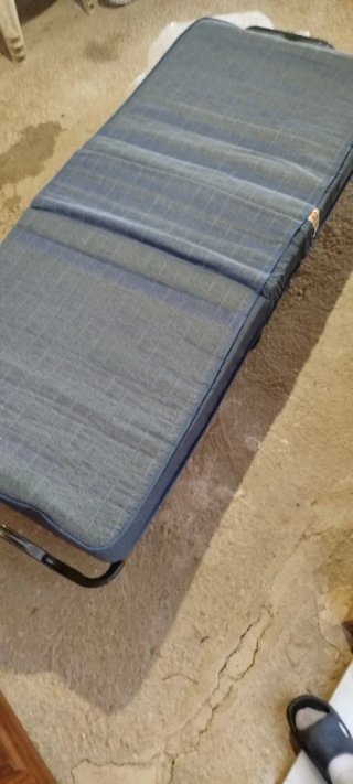 Cama Plegable Metálica y Madera
