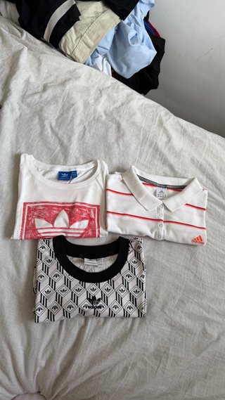 Pack 3 Camisetas Adidas Talla S