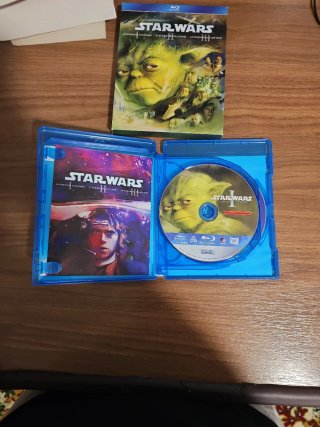 Trilogía Star Wars Blu-ray