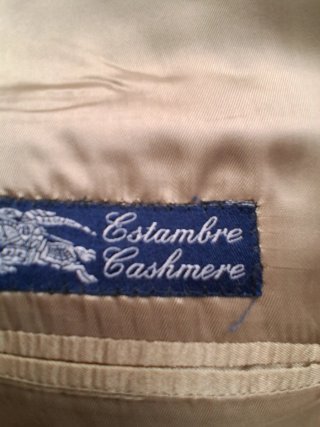 Chaqueta americana cashmere hombre