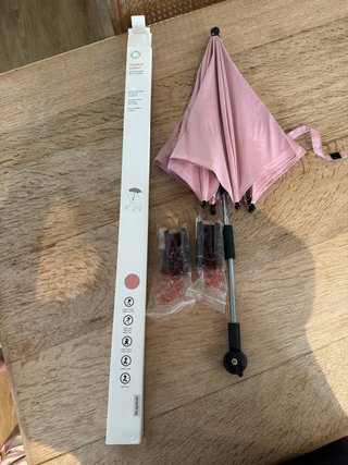 Sombrilla rosa Bugaboo