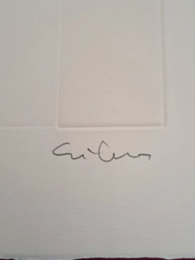 Incisione di Silverio Ribas