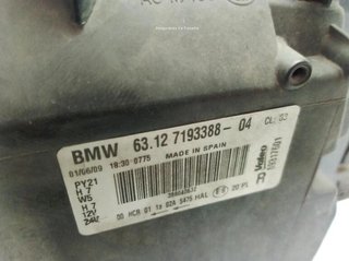 Faro derecho 63117193388 bmw 1 (e81) 118 23354708