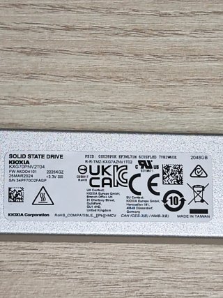SSD Kioxia XG7 2TB para PS5