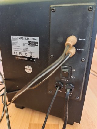 Altavoces Hercules para PC - Negros