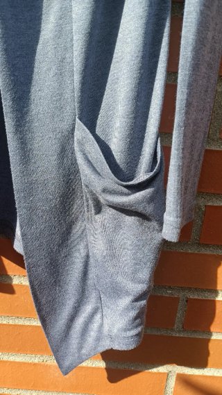 Chaqueta Clockhouse azul gris talla S
