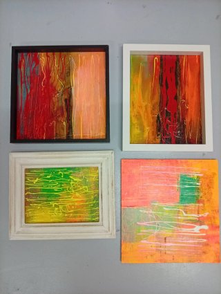 Pintura abstracta moderna