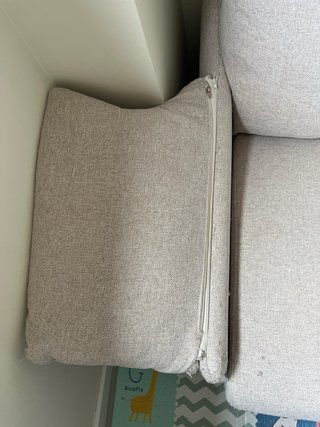 Sofá Cama Tela Beige