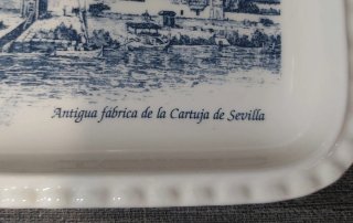 Cenicero La Cartuja de Sevilla