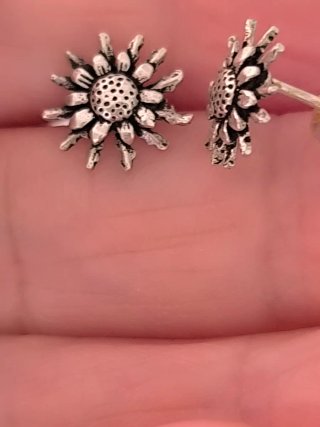 Conjunto Plata de Ley Flor